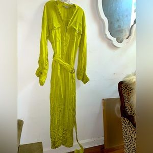 Eloquii x Priscilla Ono Lime Green Jumpsuit